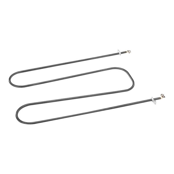 A Kit containing two metal heating elements with a black handle.