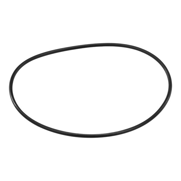 A black rubber o-ring.