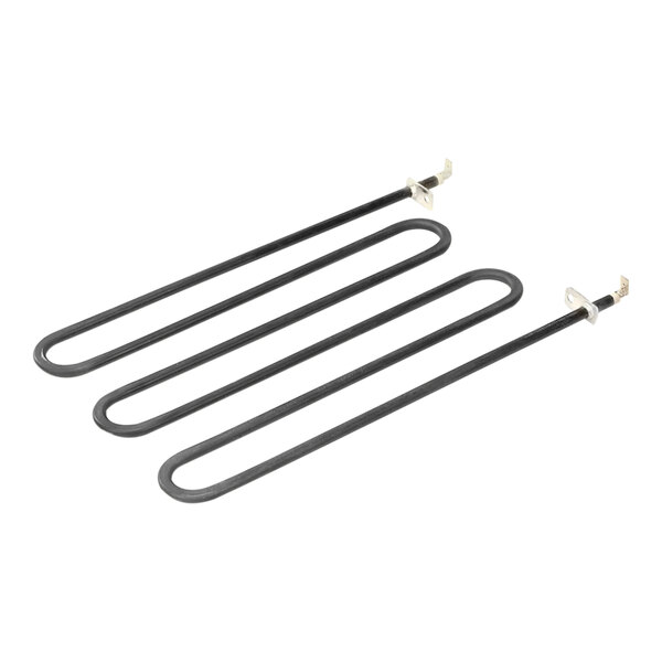 Three black Hatco heating elements.