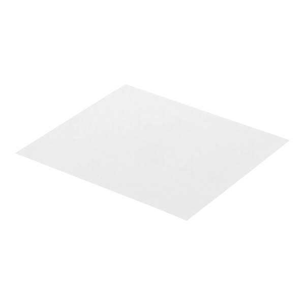 A white square shield-spill for an Amana commercial microwave.