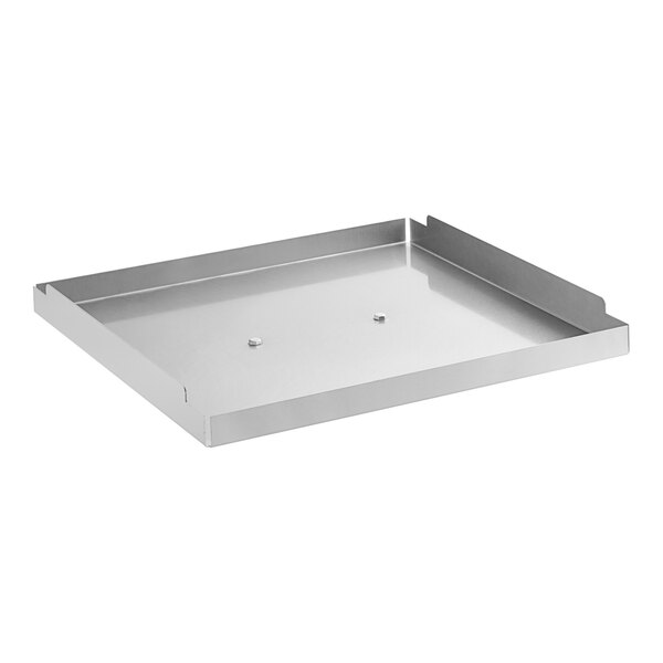 A stainless steel Henny Penny frypot cover.