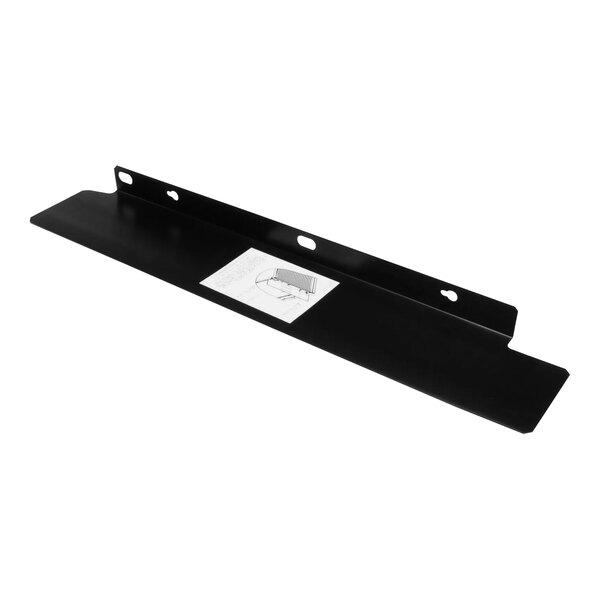 A black metal Manitowoc Ice baffle air assembly.