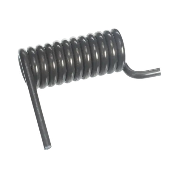A black Hatco lift spring set coil.