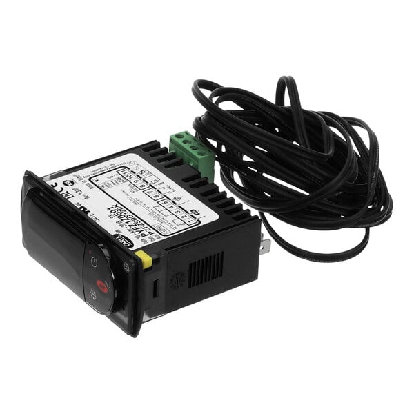 A black Hatco electronic device kit with a cord and wire.