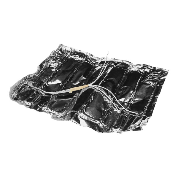 A silver and black Hatco heating element with a tube and metal brackets.