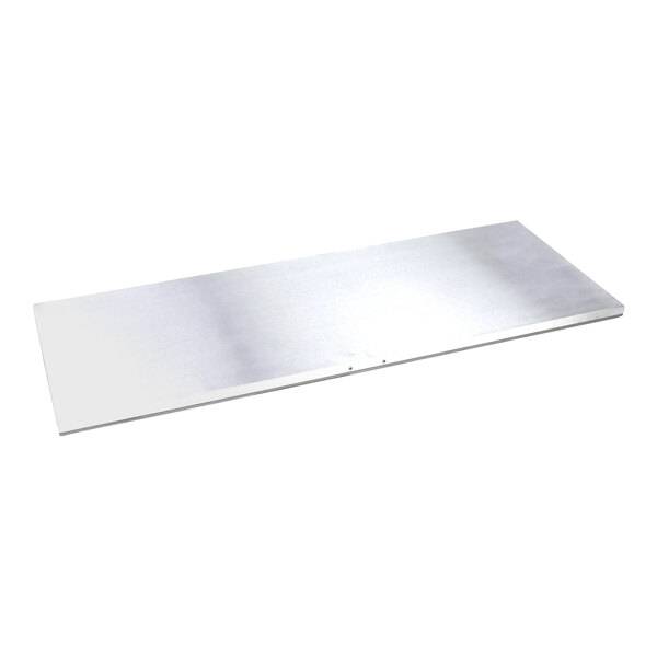 A white rectangular solid door.