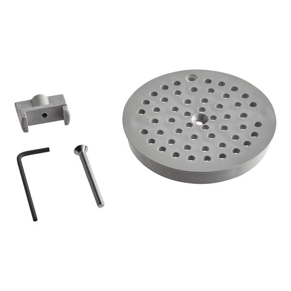Regency ScrapLock 3 1/2" Locking Drain Strainer for Residential-Style Drains