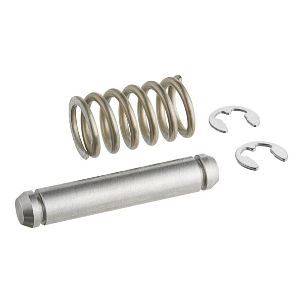 A metal cylinder with a Mahlkonig Bag Clamping Axle Pressure Spring inside.
