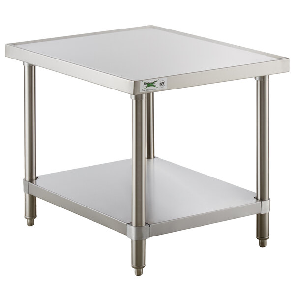 Regency 30 X 24 16 Gauge Stainless Steel Mixer Table With