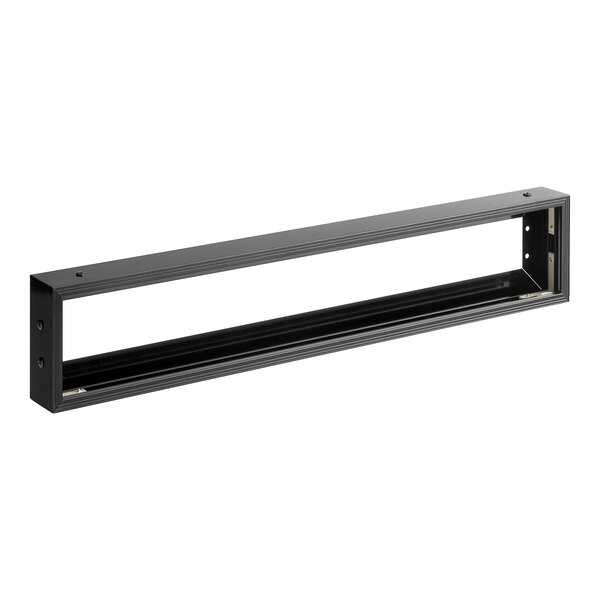 A black rectangular Avantco sign frame with a white background.