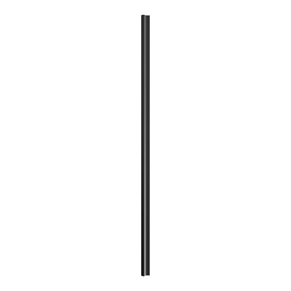 A black thin strip on a white background.