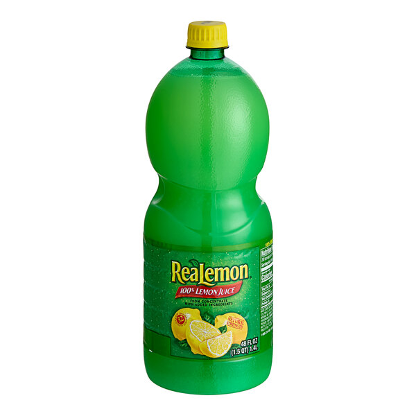 ReaLemon 48 fl. oz. 100% Lemon Juice - 8/Case