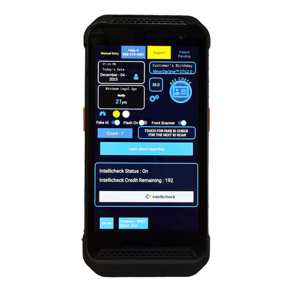Minor Decliner Smart Mobile-C ID Scanner