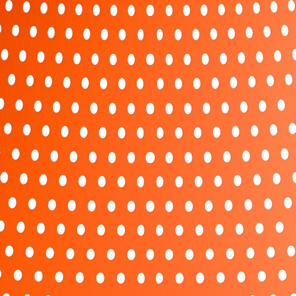 An orange Lancaster Table & Seating Rio arm chair on a white background.