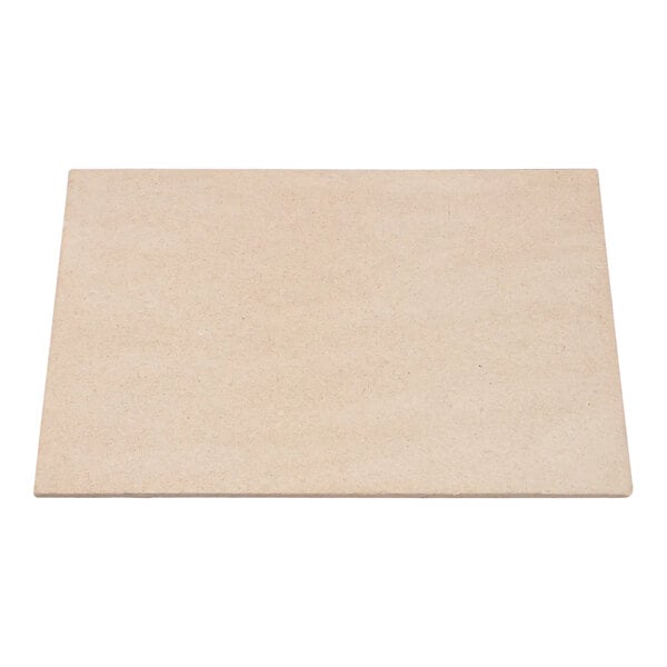 A rectangular beige paper pad.