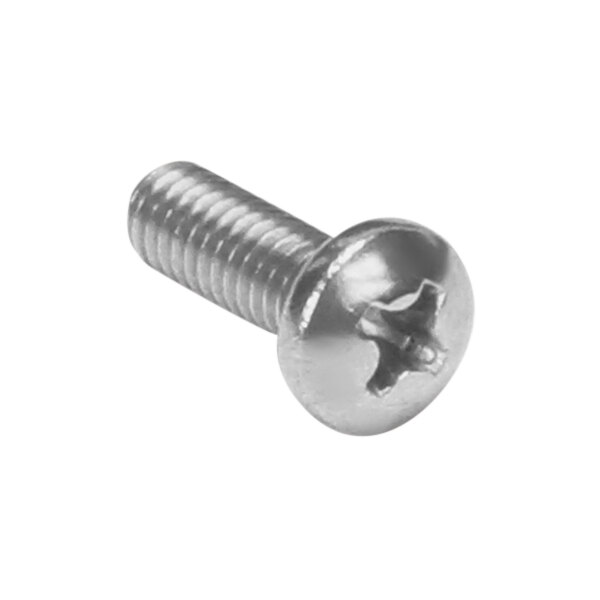 A close-up of a CMA Dishmachines Panhead Screw.