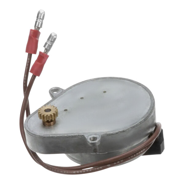 A CMA Dishmachines timer motor assembly with wires.