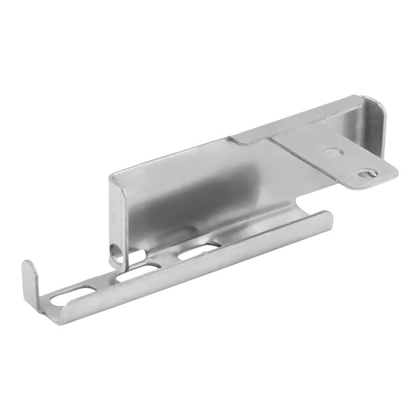 A stainless steel Frymaster bracket for probe mounting.