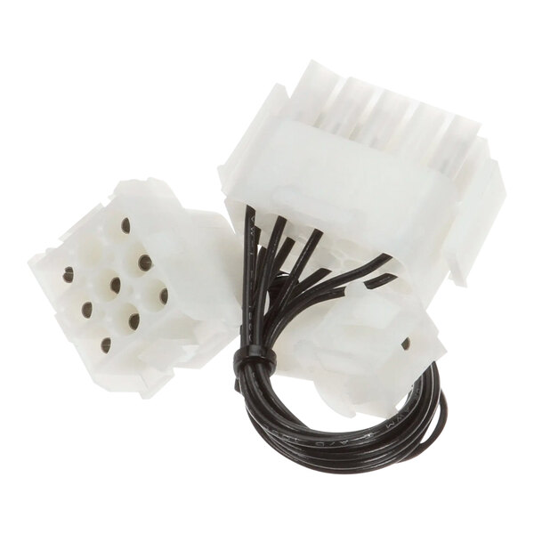 A Frymaster cable assembly with a white connector and two black wires.