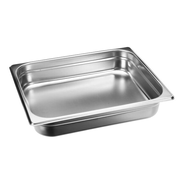 A Moffat stainless steel 1/2X65Mm steam table pan.