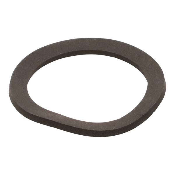 A black rubber Follett Corporation Fill Tu coupling gasket.