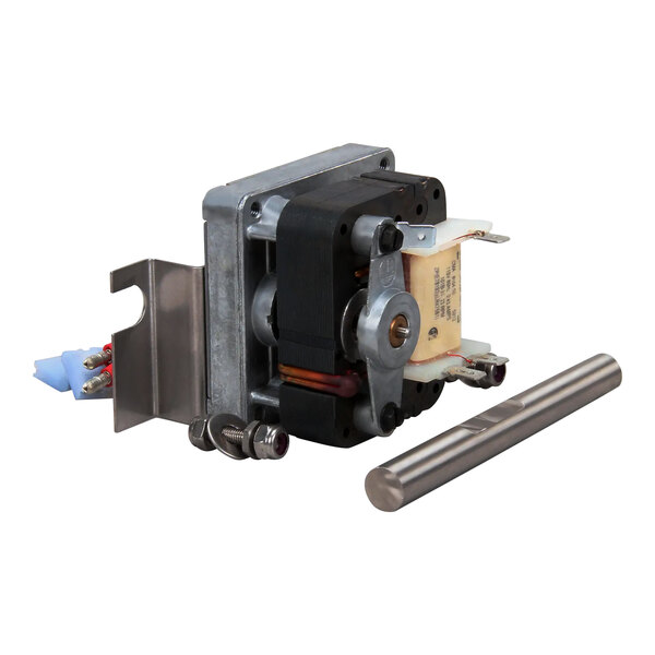 A close-up of a CMA Dishmachines drain valve conversion kit.