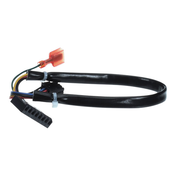 A black wire harness with an orange connector for a Frymaster Fenwal module.