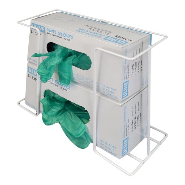 Glove Box Dispense Wall Mount: Black Glove Holde Oganize