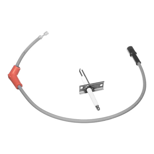 The Accutemp replacement ignitor kit with a wire and red and black connectors.