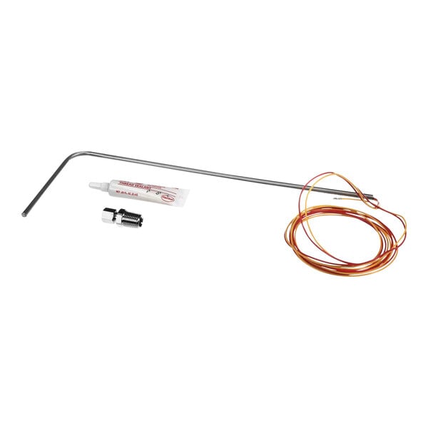 A Frymaster Fq60/120 temp probe kit with a wire and metal rod.