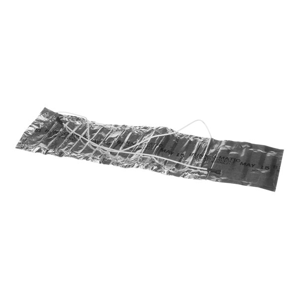 A silver package with a white label for a Bunn 20264.0000 Blanket Warmer.