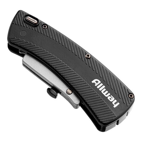 An Allway Tools Switchback Safety Knife with black and silver features.