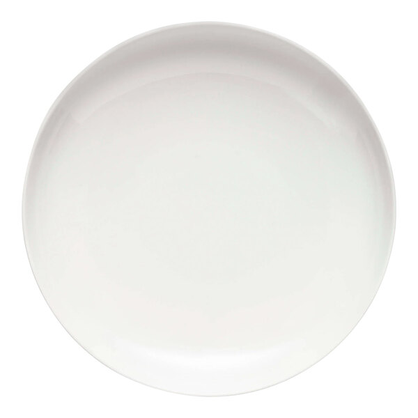 A white Schonwald Delight deep coupe plate.