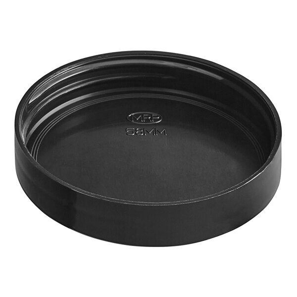 A 58/400 black plastic lid.