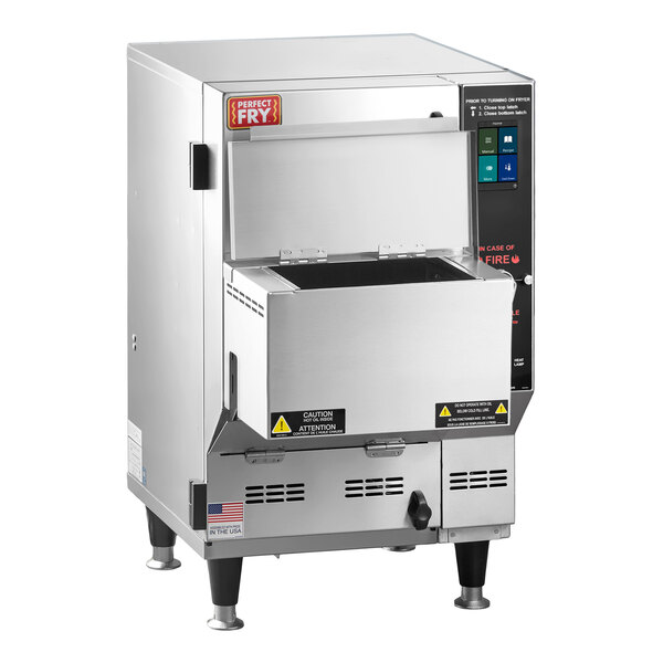 Perfect Fry PFA730-240V/1PH PFA Fully Automatic Ventless Countertop Deep Fryer - 240V, 8.0 kW, 1 Phase