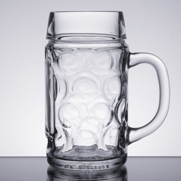 Libbey 12029521 16.75 oz. Customizable Oktoberfest Beer Mug 12/Case