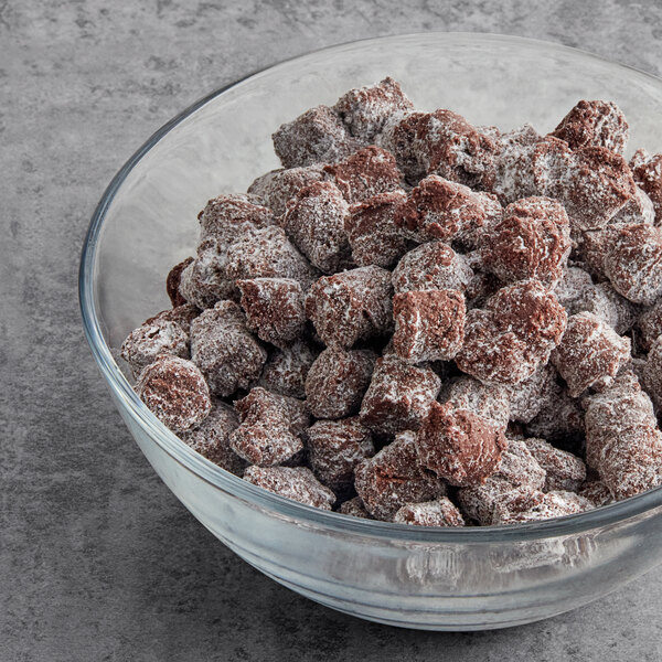 Root Nine Baking Co. Vegan Fudgy Brownie Bite Ice Cream Inclusion in a bowl.