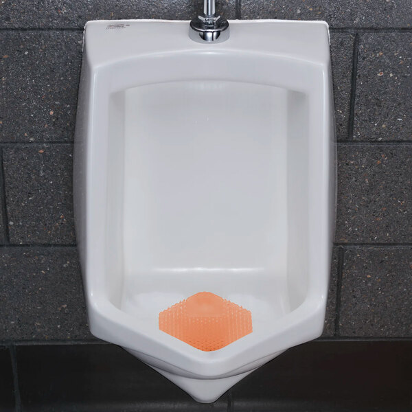 Fresh Products Wave 3D 3WDS-F-010I060M-04 Mango Scent Urinal Screen - 10/Pack