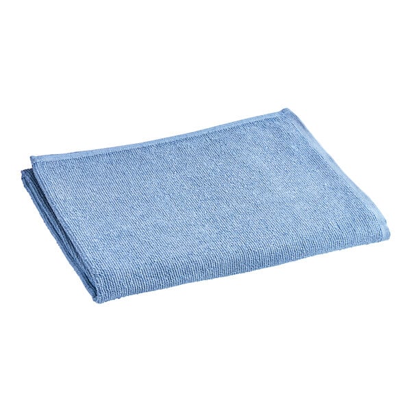 An Oxford light blue pool towel.