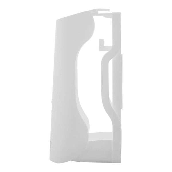 A white passive air freshener cabinet designed to hold and dispense air freshener cartridges.