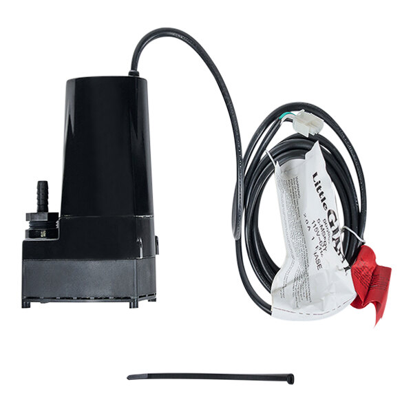 A black Portacool pump with a cord.