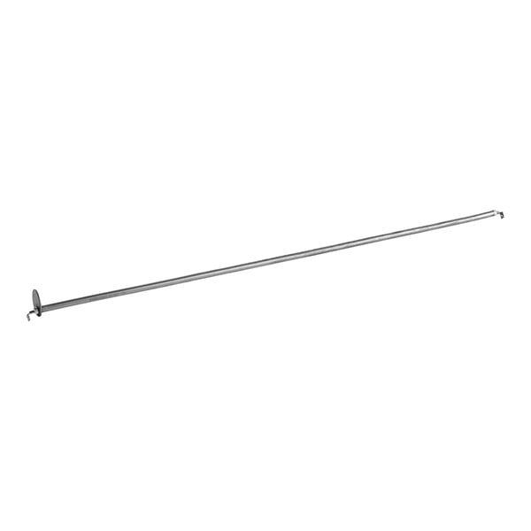 An Avantco heating element, a long metal rod with hooks.