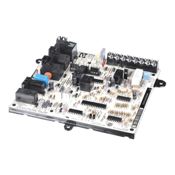 A Carrier HK42FZ017 circuit board with electronic components on a white background.