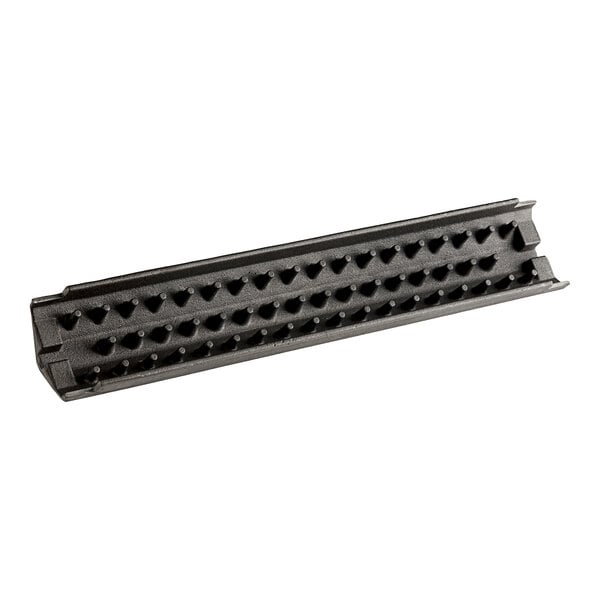 A black plastic cover with holes for American Range Radiant.