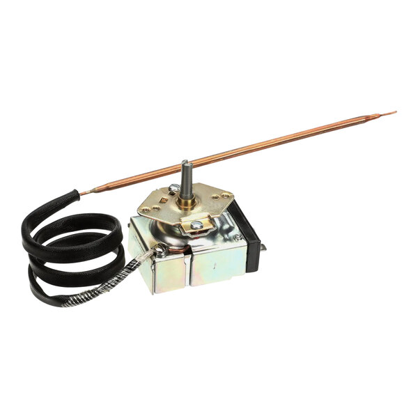 An American Range thermostat with a copper rod.