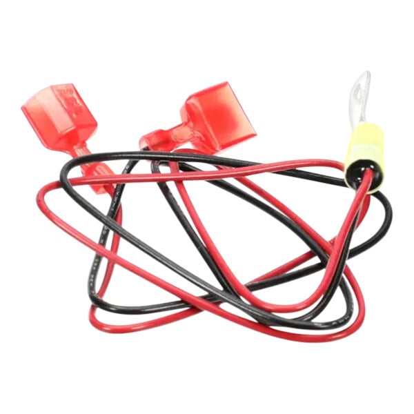 A Carrier HH79NZ039 temperature sensor with a red and black wire.