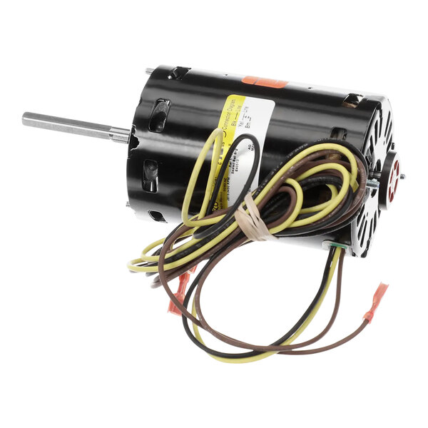 A Carrier draft induced motor with wires.