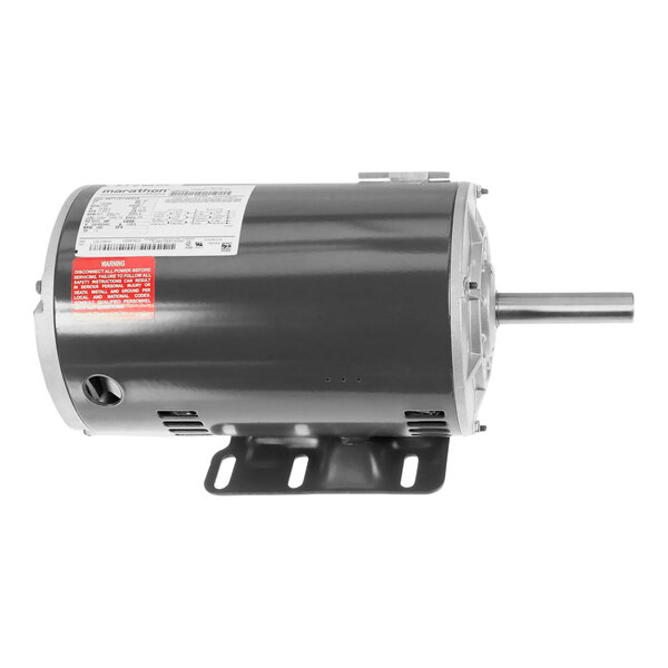 A close-up of a Carrier HD58FR232 motor.