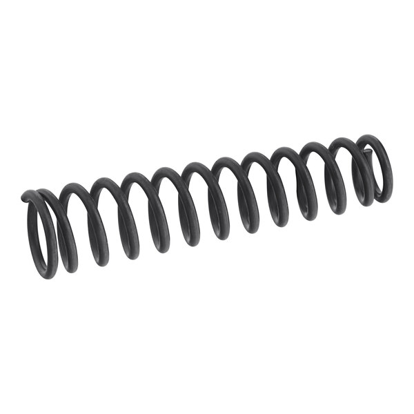 A black coil spring.