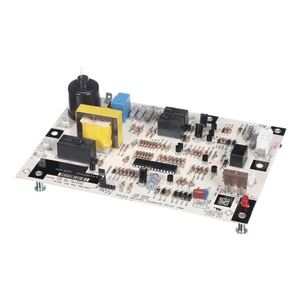 A Carrier LH33EP001 ignition board with various electronic components.